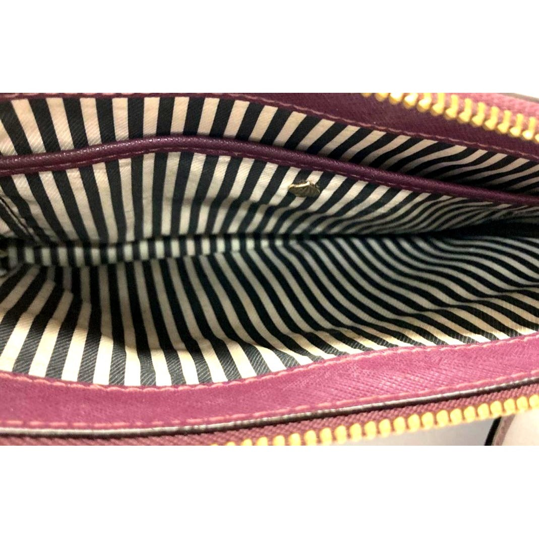 Kate Spade New York Saffiano Leather Crossbody Bag In Mulberry