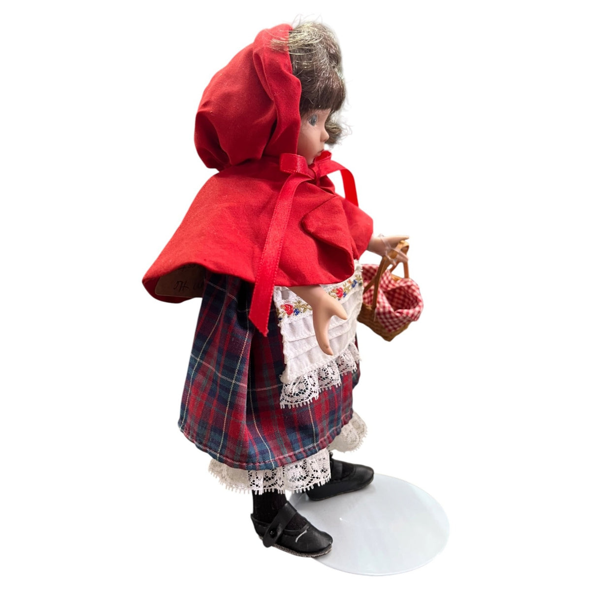 Little Red Riding Hood Porcelain Doll By Dianna Effner For Edwin M. Knowles 1988