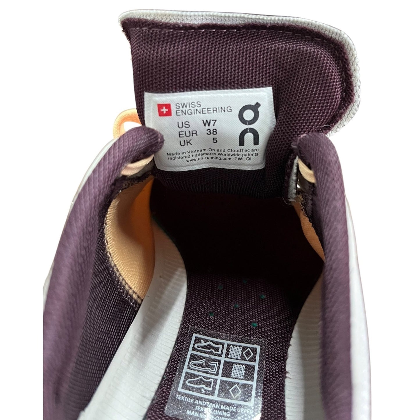 On Cloud X Women's Running Shoes Size 7