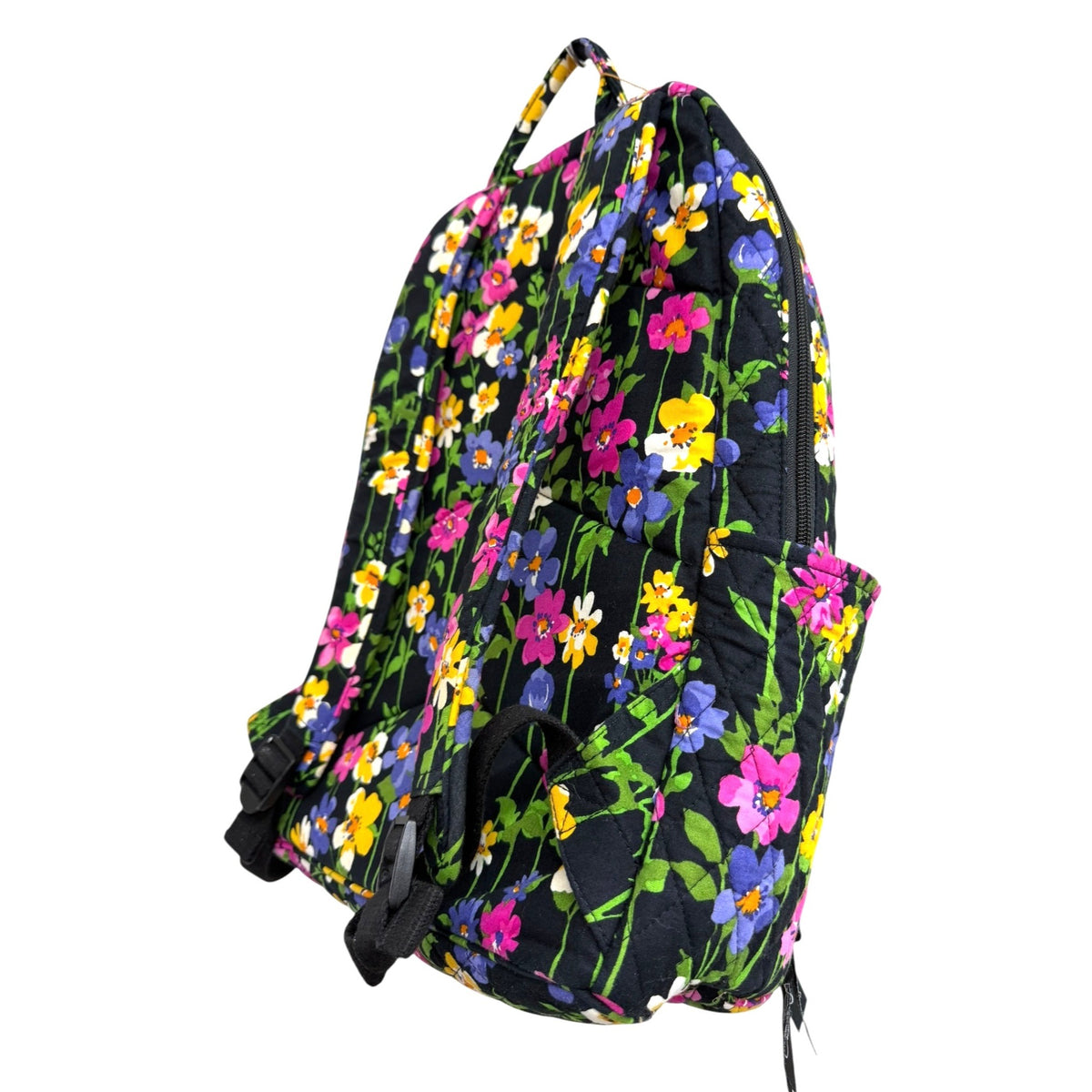 Vera Bradley Floral Quilted Backpack - Vibrant Spring Print