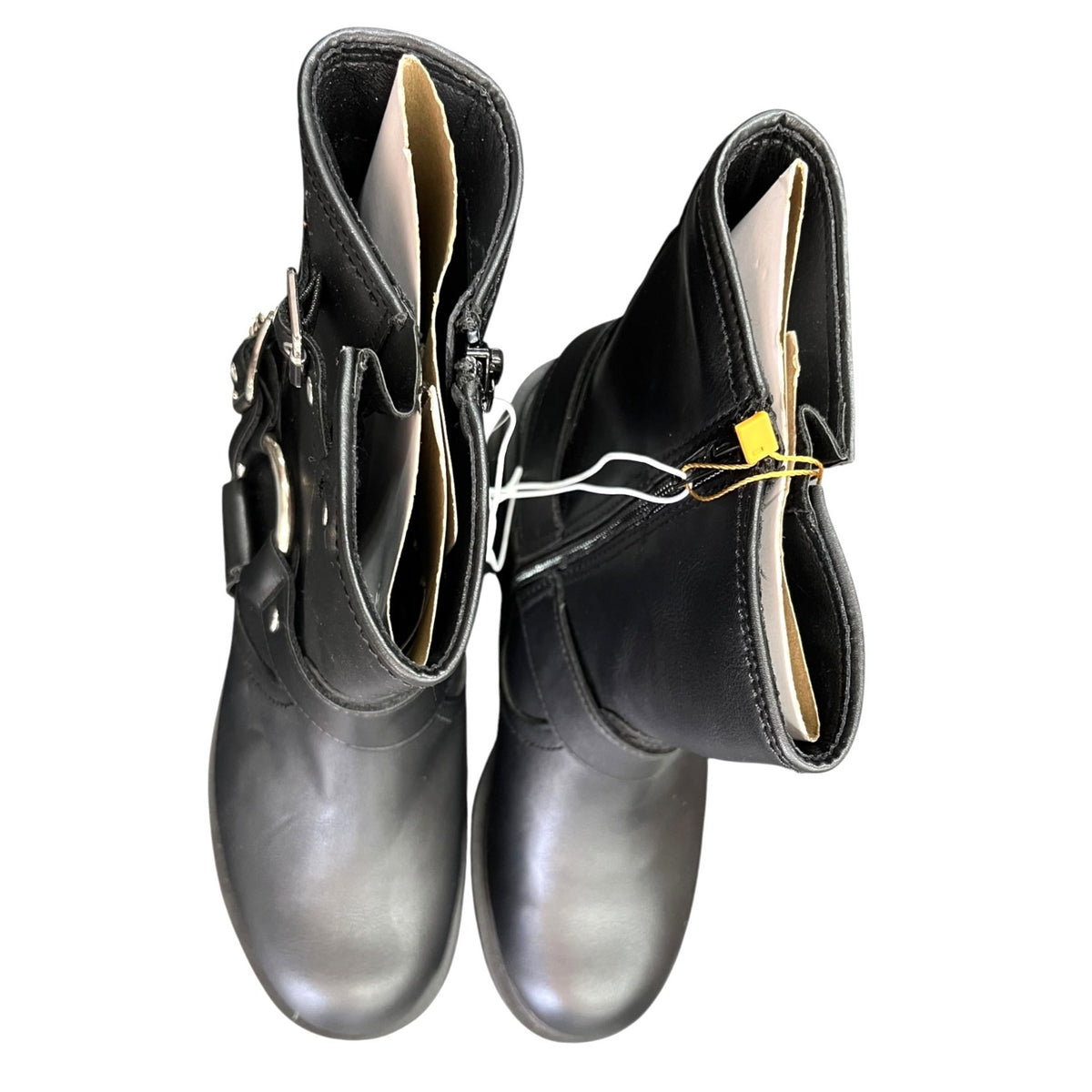 Universal Thread Women's Connor Harness Buckle Ankle Boots Size 8 NWT
