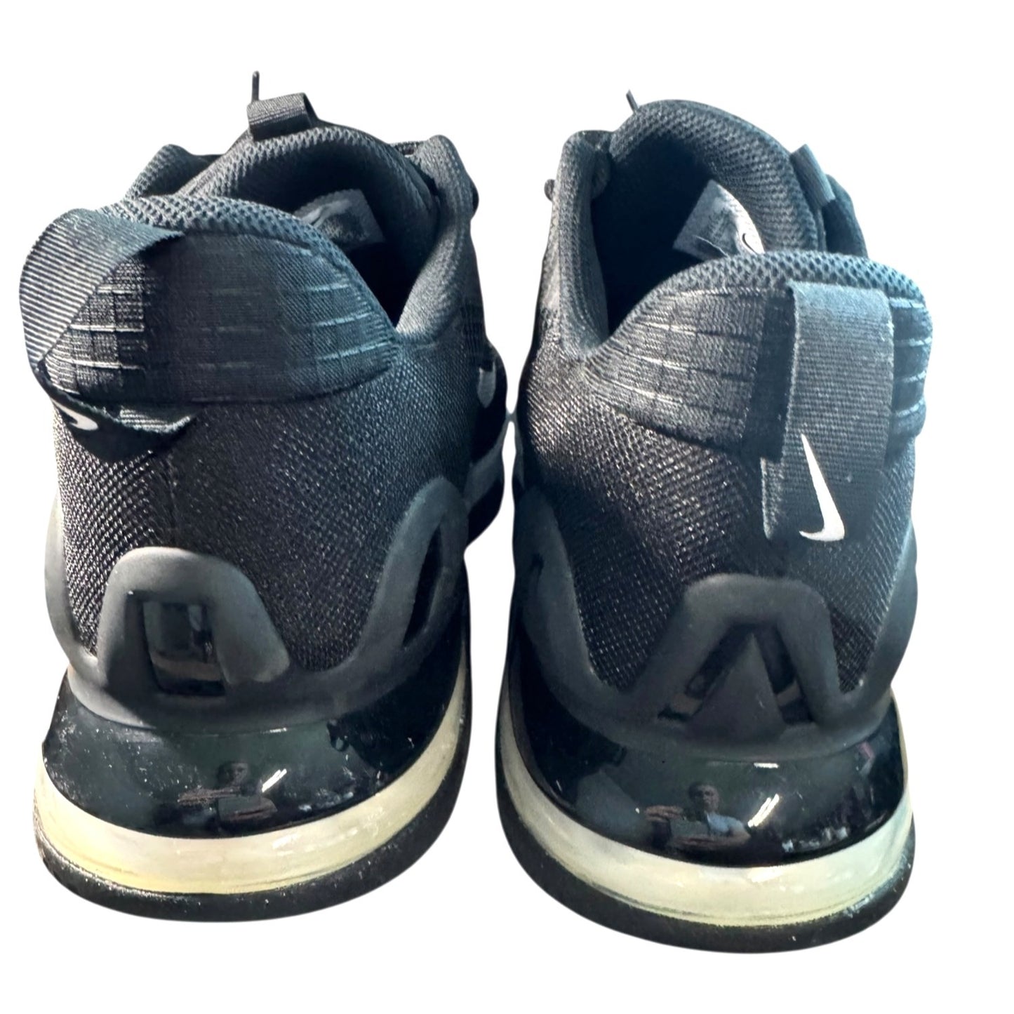 Nike Air Max Impact 4 Mens Basketball Shoes Size 13 Black/White Lightweight Mesh Upper