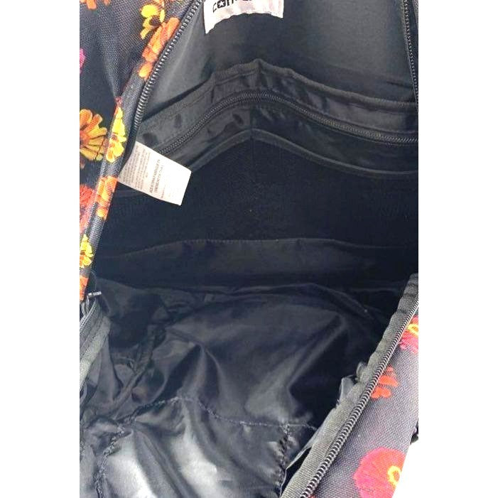 Converse Chuck Plus 1.0 Black Floral Backpack