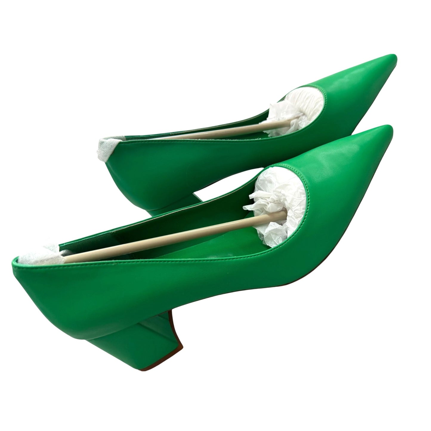 Pointed-Toe Block Heel Pumps Women's Size 10 Dress Shoes