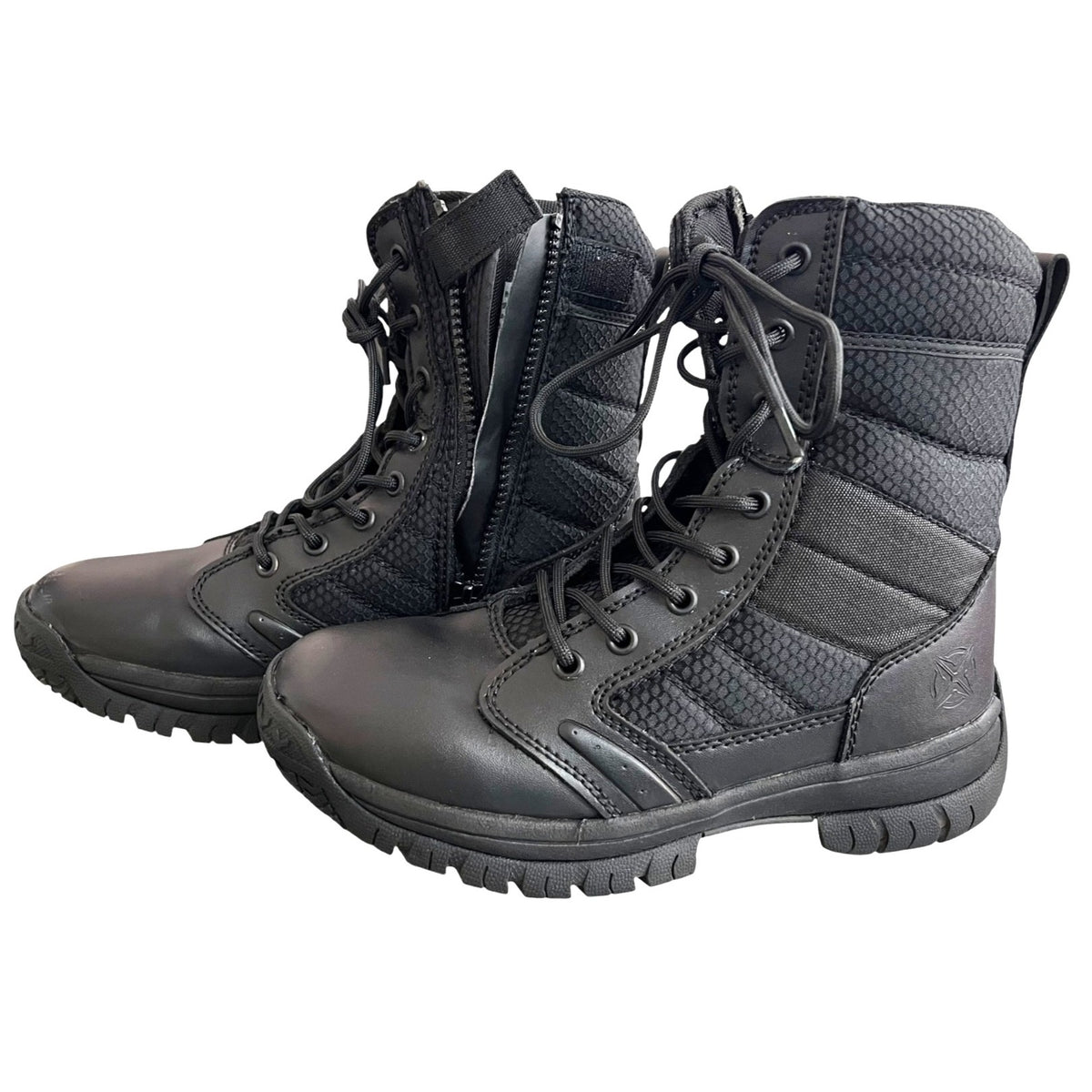 Tactical Performance Hawk Black Women's Lace-Up Tactical Boots Size 7B
