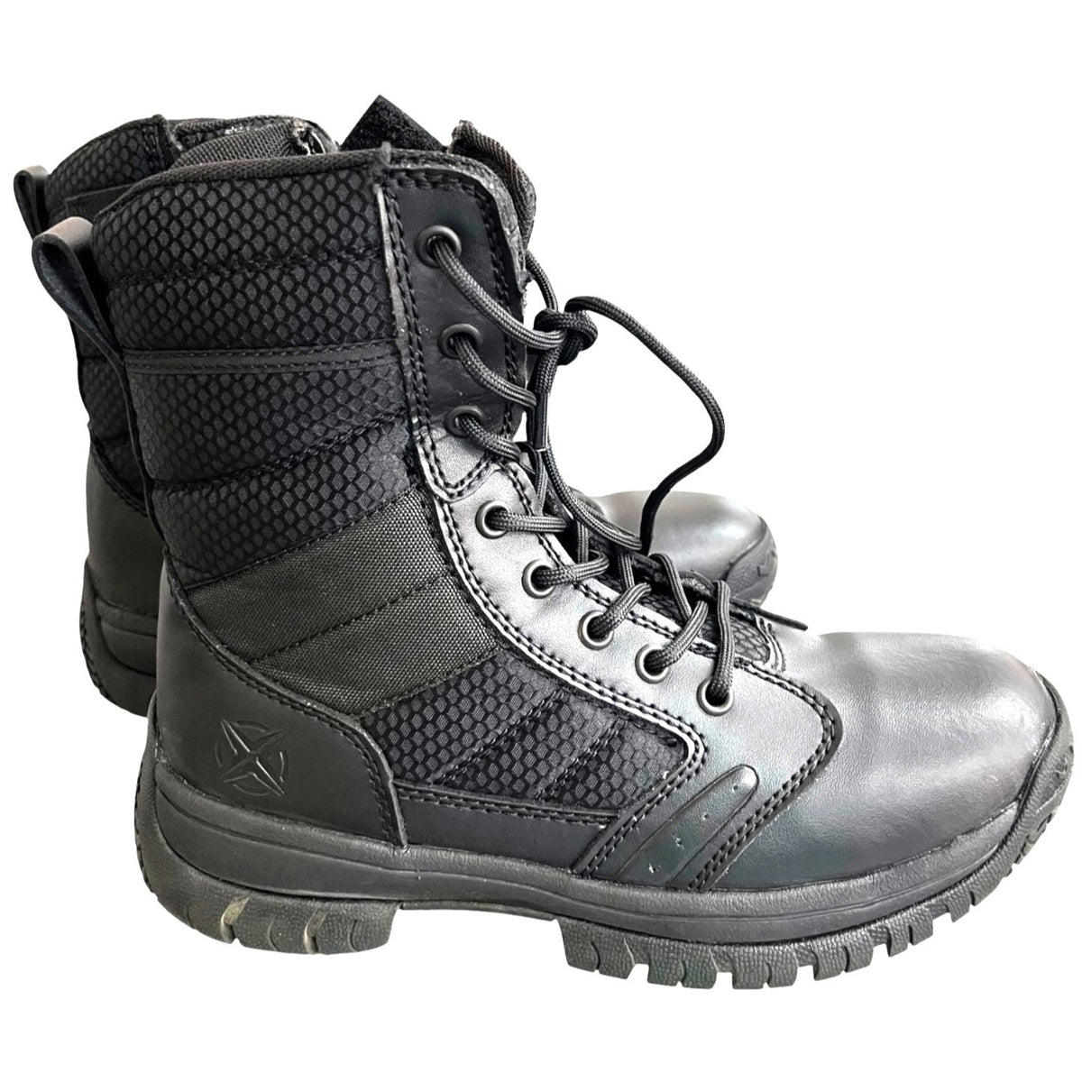 Tactical Performance Hawk Black Women's Lace-Up Tactical Boots Size 7B
