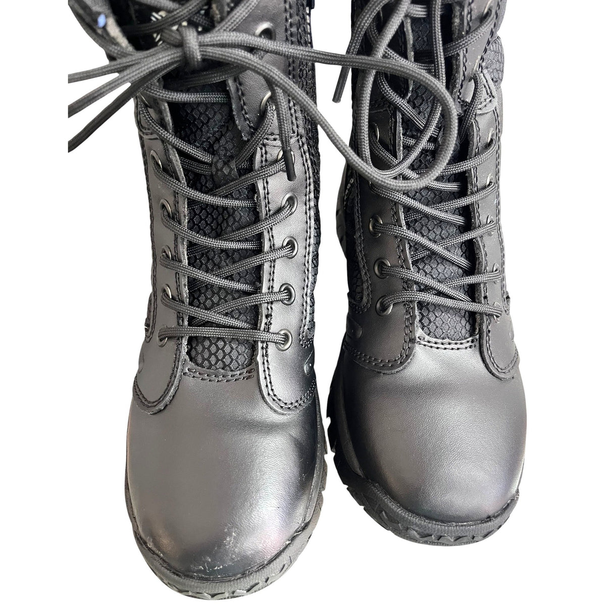 Tactical Performance Hawk Black Women's Lace-Up Tactical Boots Size 7B