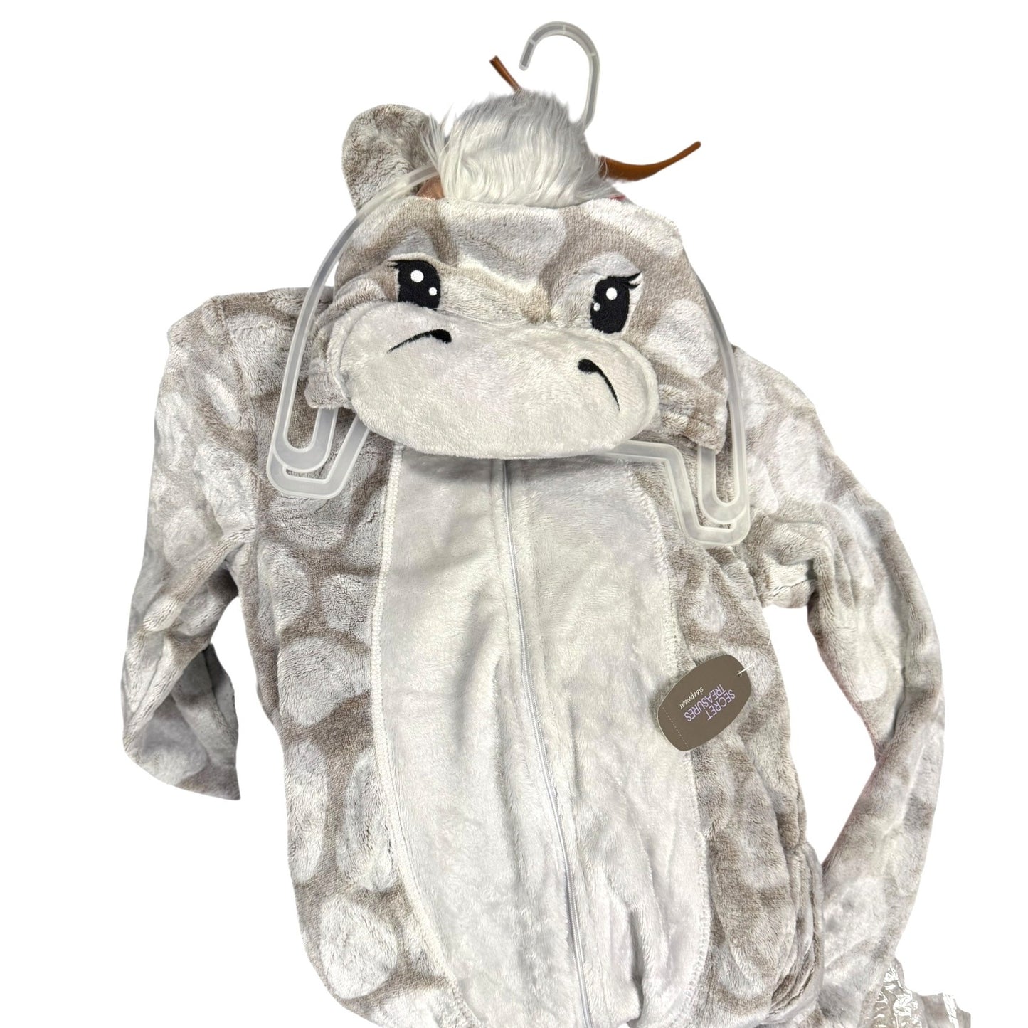 Giraffe Hooded Super Soft Fleece Suit Pajama Onesie XS/XCH 0-2
