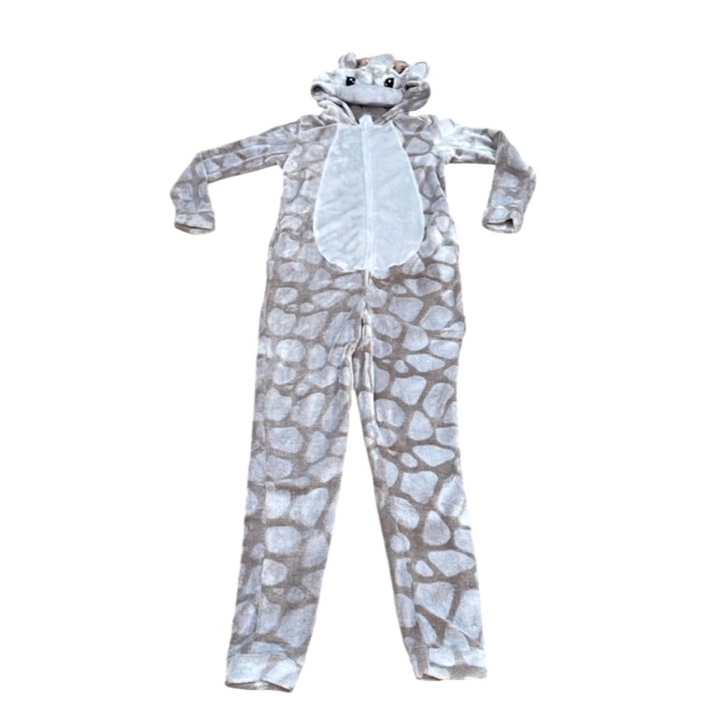 Giraffe Hooded Super Soft Fleece Suit Pajama Onesie XS/XCH 0-2