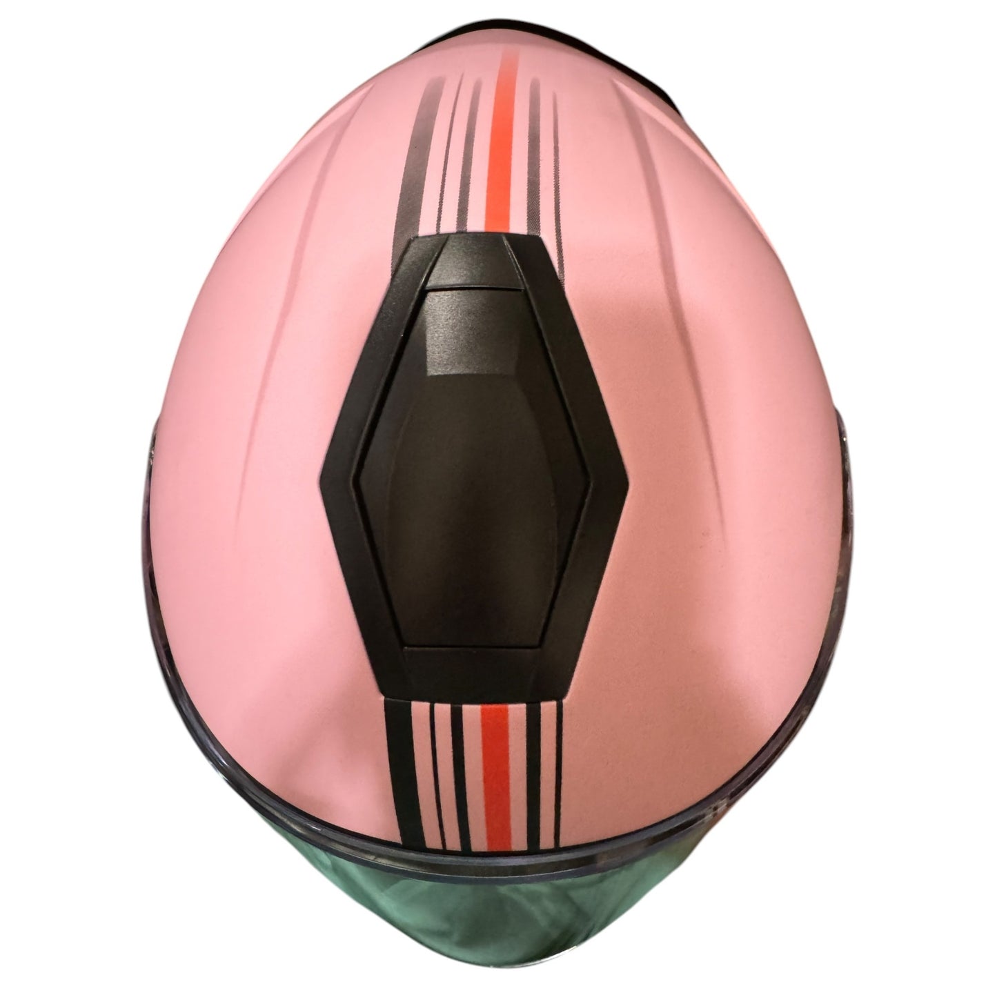 VCAN - FLAT PINK Half Face Motorcycle Helmet SMALL