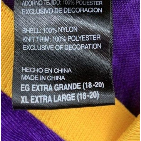 Reebok NFL Team Apparel Adrian Peterson Minnesota Vikings Jersey Purple Youth SZ XL