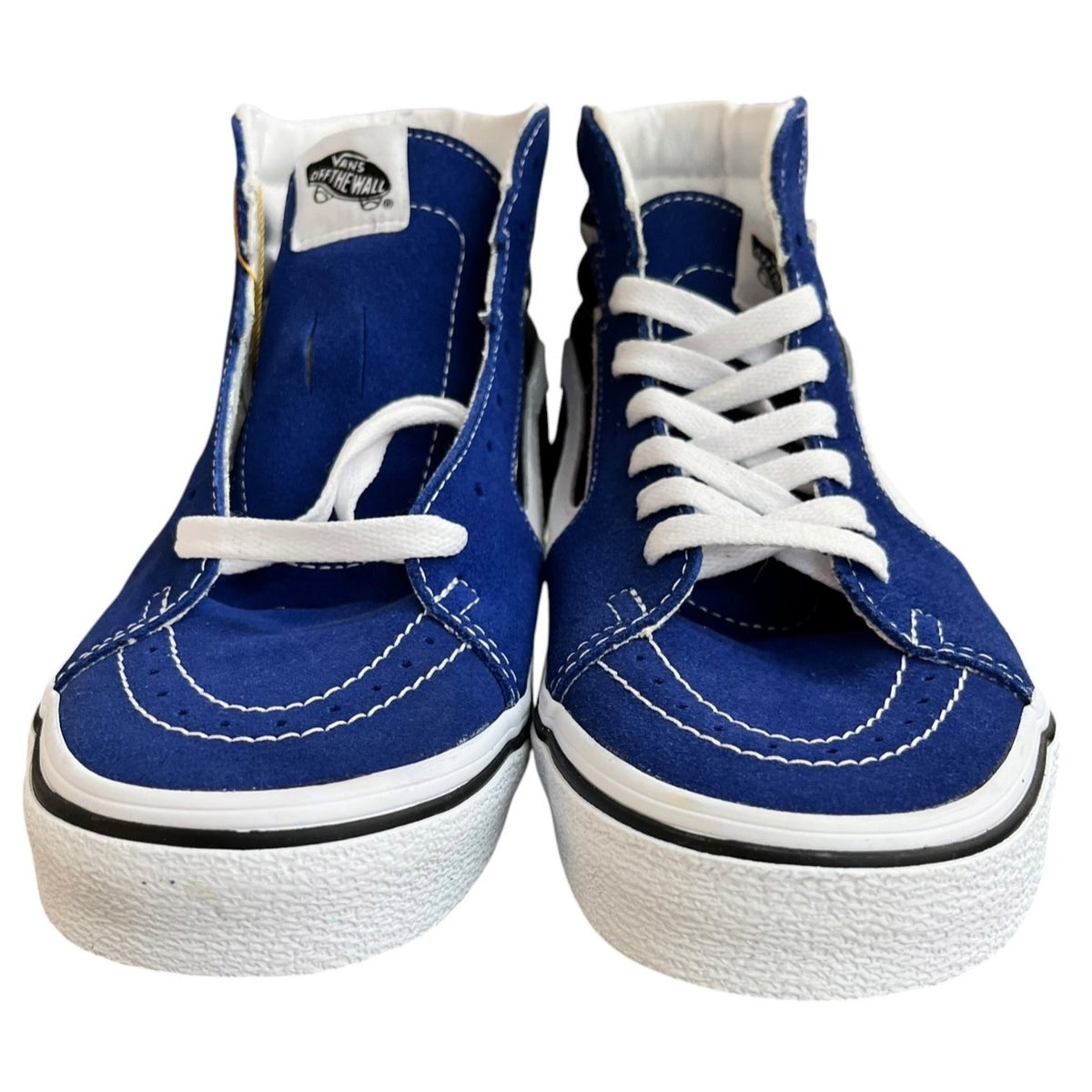 Vans Sk8-Hi Bolt US Women's 9.5 Lace-Up Canvas & Suede