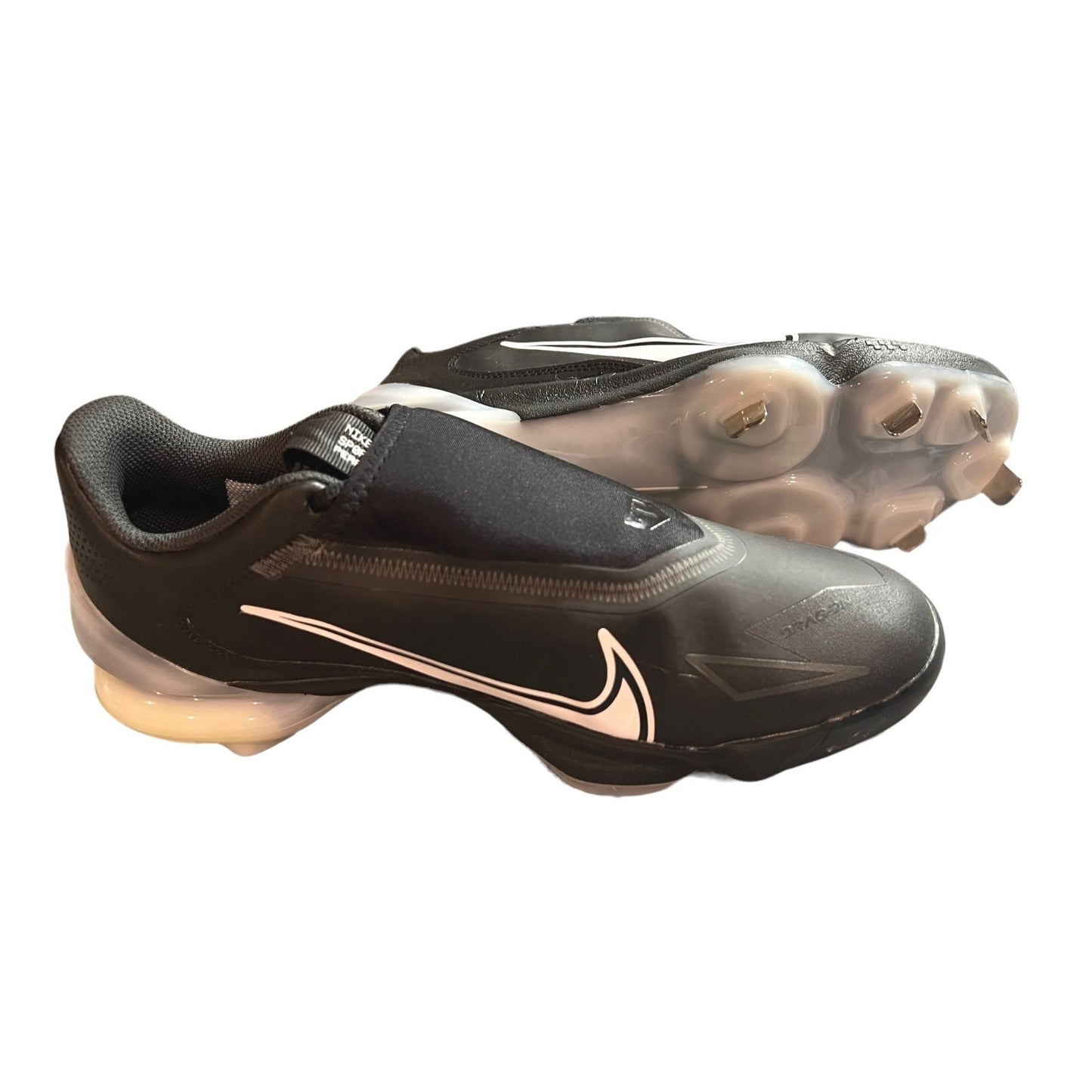 Nike Force Zoom Trout 8 Elite Metal Baseball Cleats Black/White Men's SZ 11