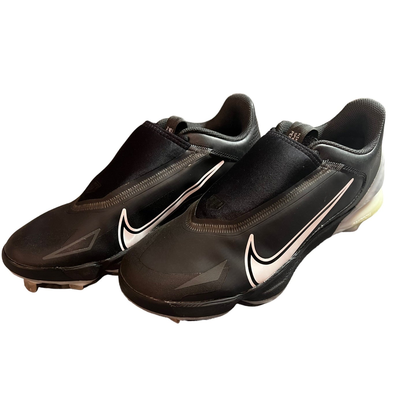 Nike Force Zoom Trout 8 Elite Metal Baseball Cleats Black/White Men's SZ 11