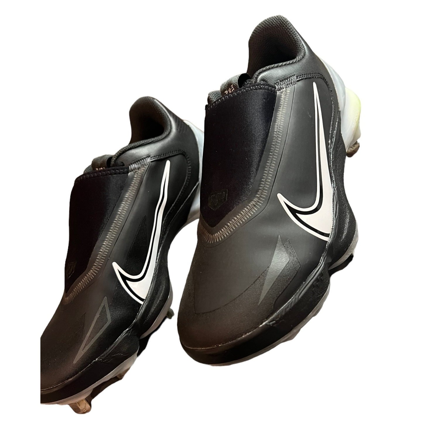 Nike Force Zoom Trout 8 Elite Metal Baseball Cleats Black/White Men's SZ 11