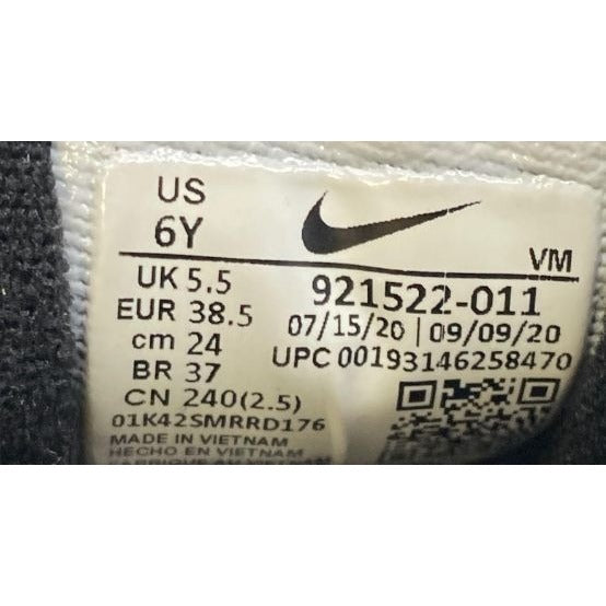 Nike Air Max 97 Black Sneakers Youth Size 6Y