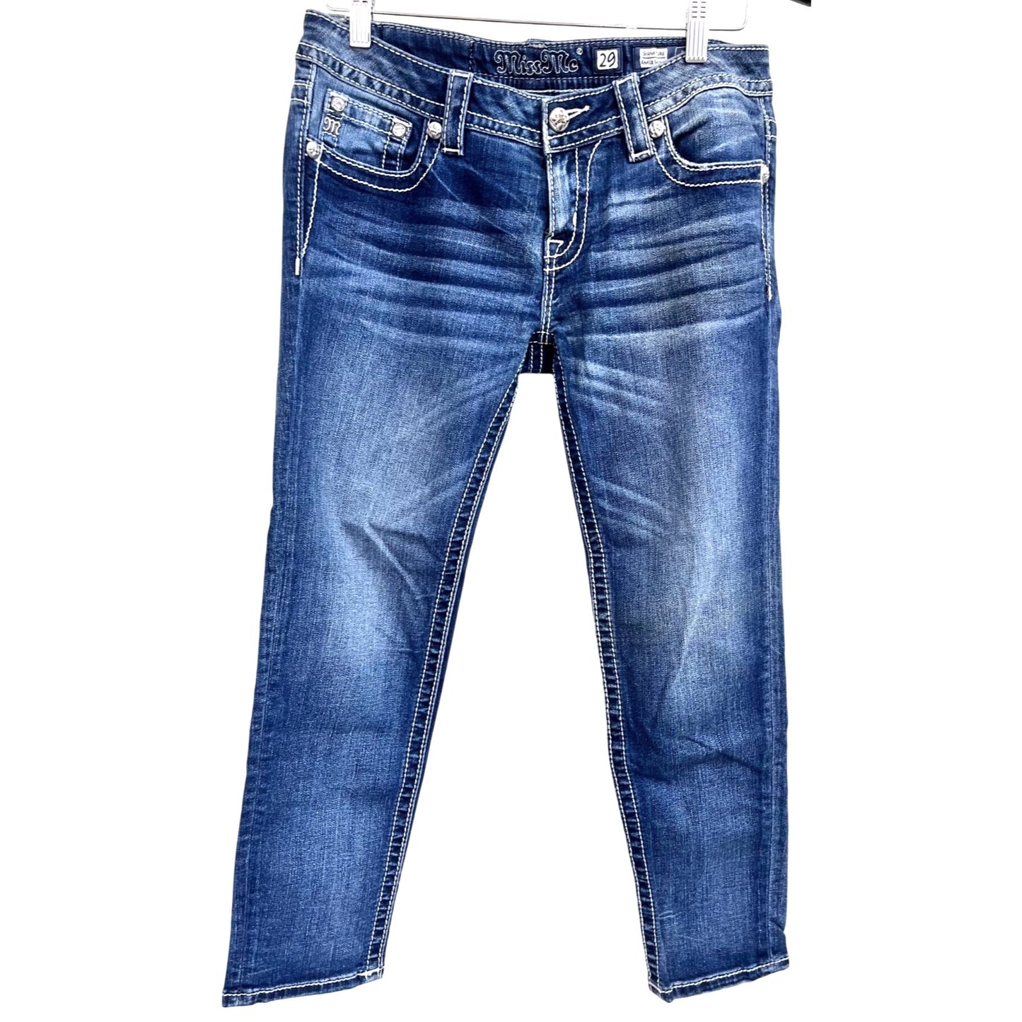 Miss Me Women's Signature Ankle Skinny Jeans Size 29