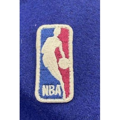 Vintage Reebok NBA Cleveland Cavaliers Varsity Jacket Navy Blue & Orange Men's XL