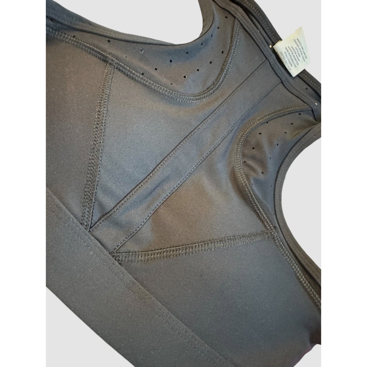 C&C California Women's Black Racerback XS Sports Bra New