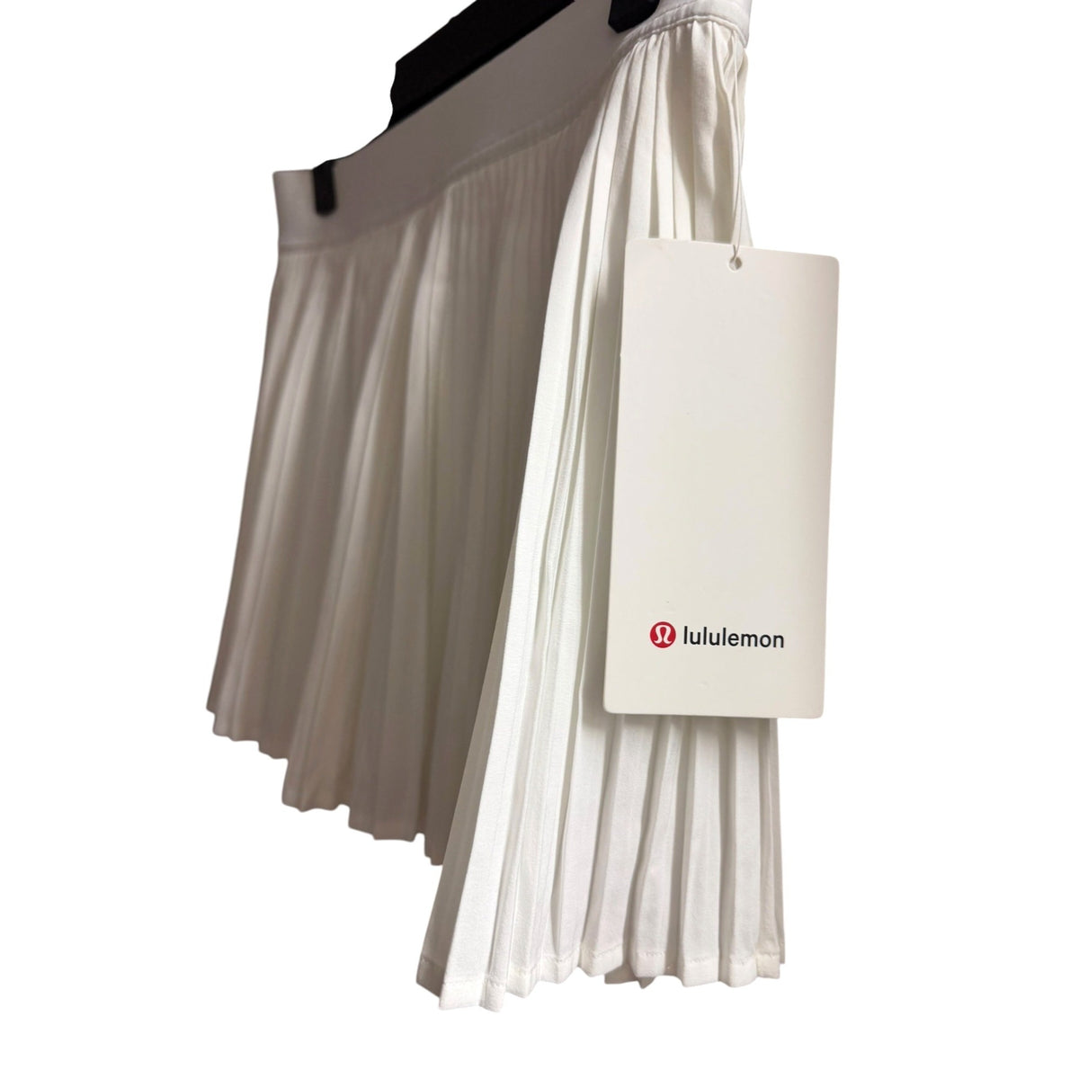 Lululemon Sz 6 Varsity High-Rise Pleated Tennis Skirt White NWT