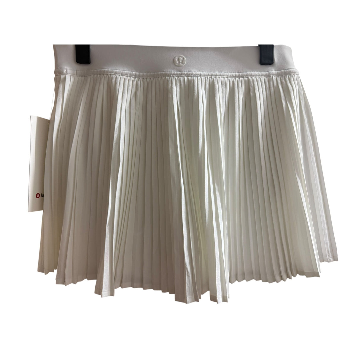 Lululemon Sz 6 Varsity High-Rise Pleated Tennis Skirt White NWT