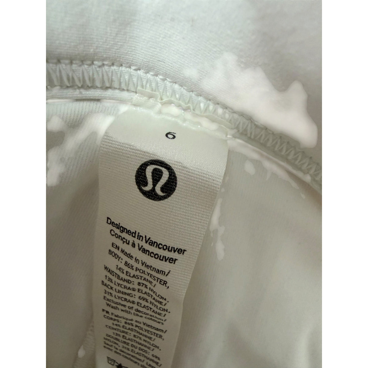 Lululemon Sz 6 Varsity High-Rise Pleated Tennis Skirt White NWT