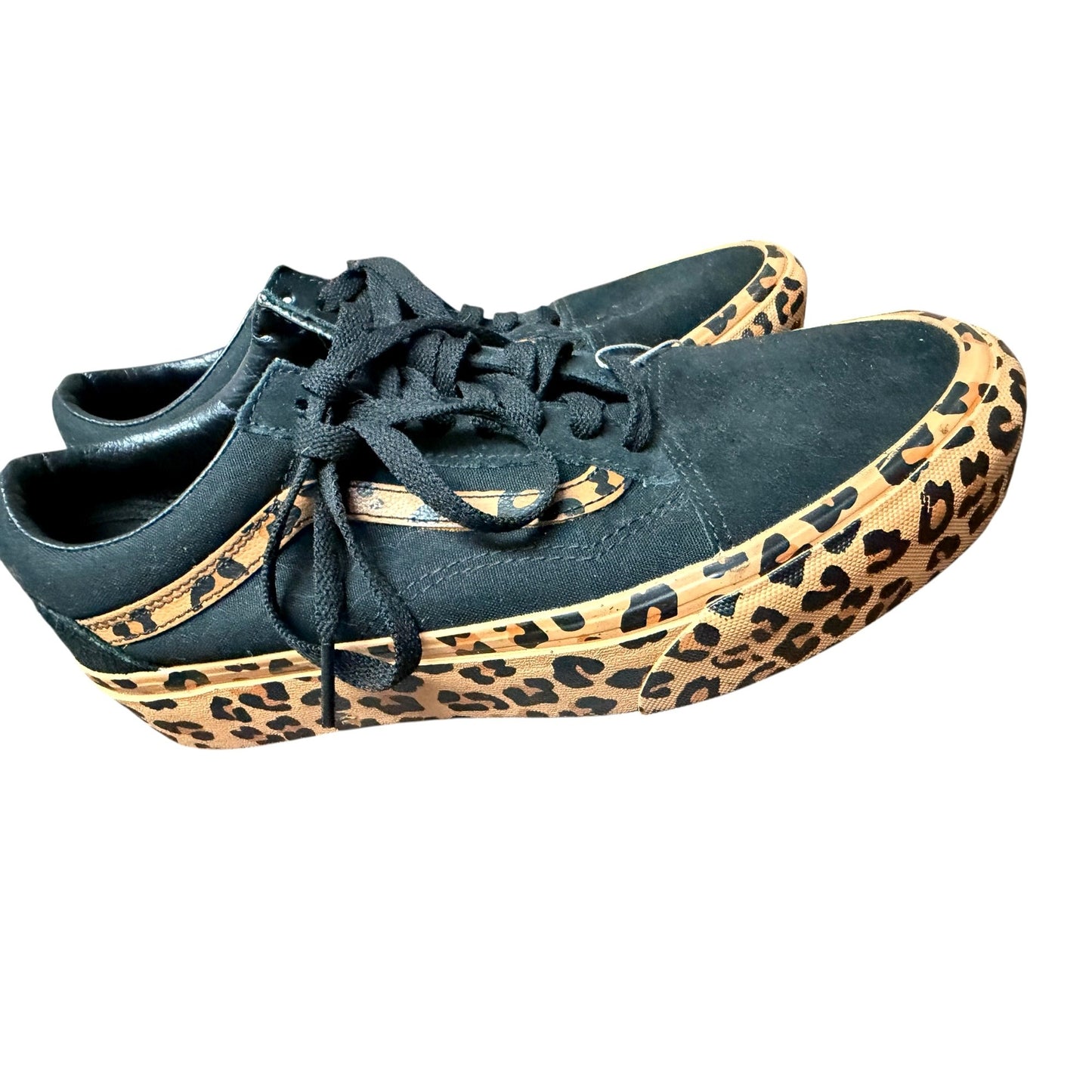 Vans Off The Wall Leopard Print Women's 9 NWOT