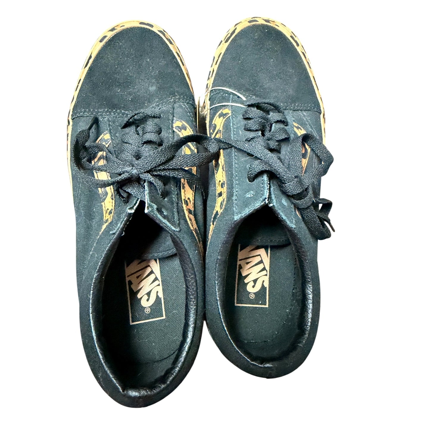 Vans Off The Wall Leopard Print Women's 9 NWOT