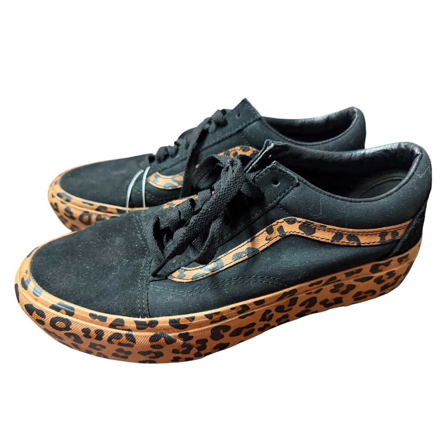 Vans Off The Wall Leopard Print Women's 9 NWOT