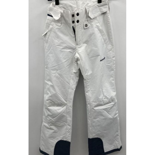 Skigear Women's White Snow Pants XS 29 L