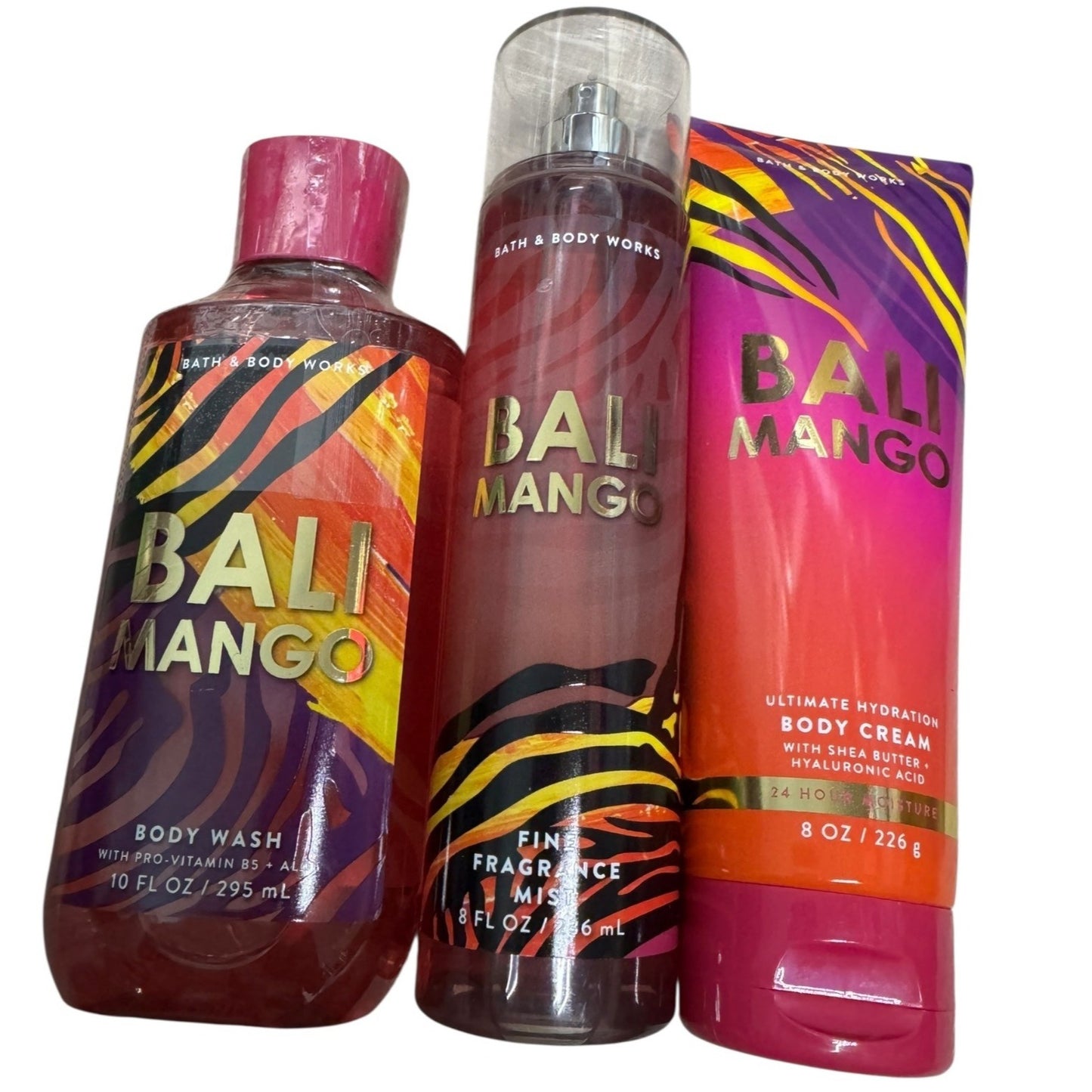 Bath & Body Works Bali Mango 3PC Set NEW
