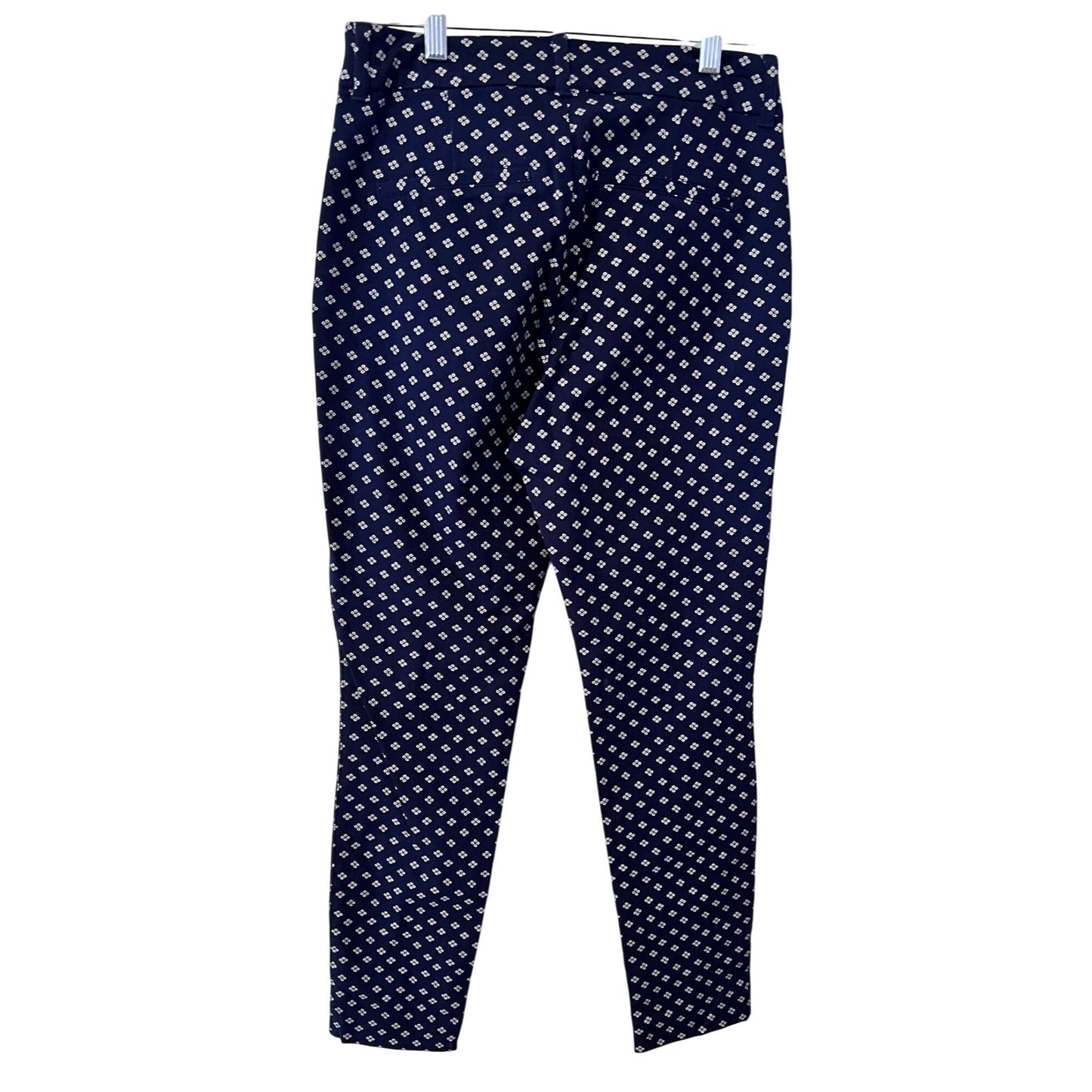 Old Navy Women’s High-Rise Pixie Pants Navy Blue White Floral Size 0