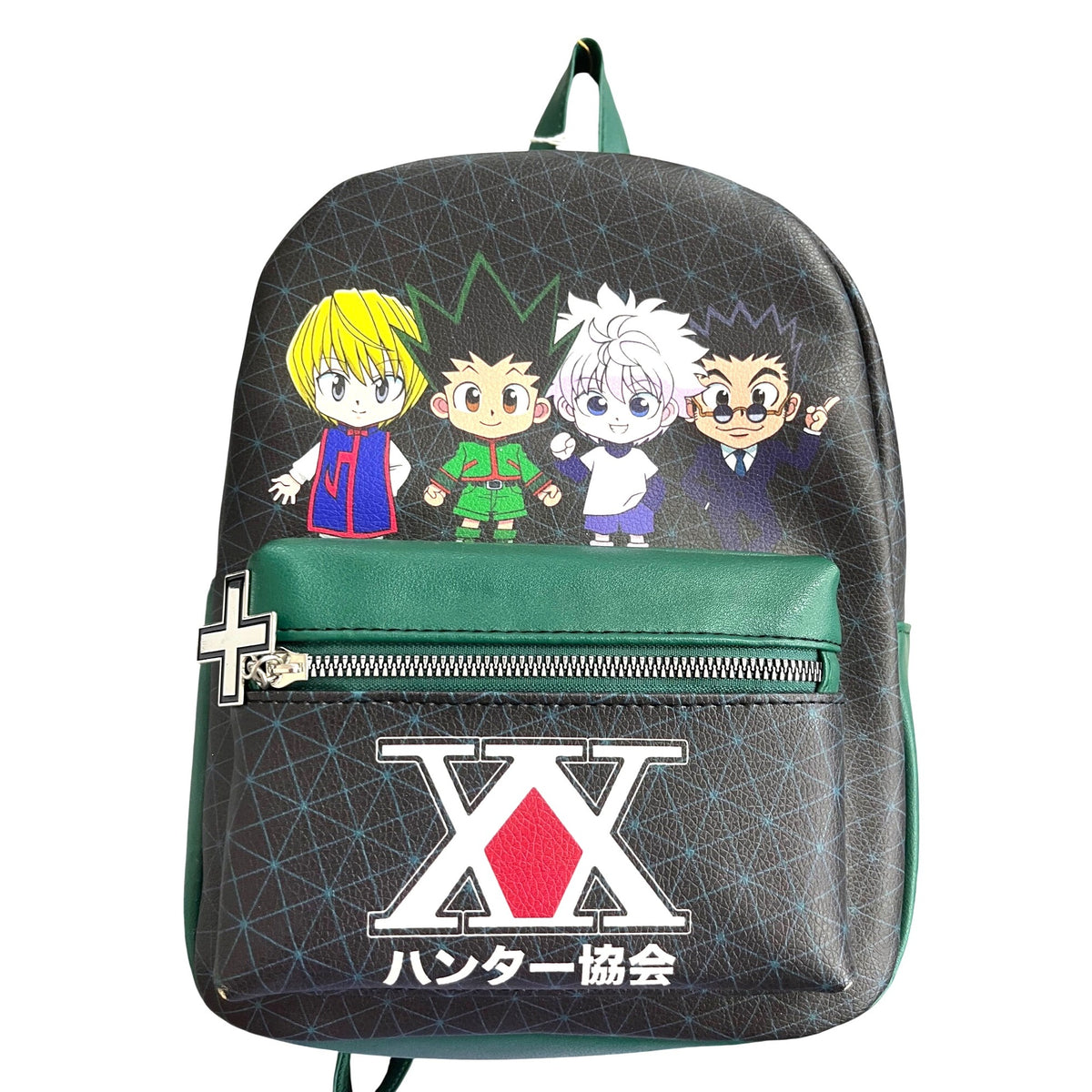 Hunter X Hunter Chibi Mini Backpack With Adjustable Straps & Zip Closure - NWT