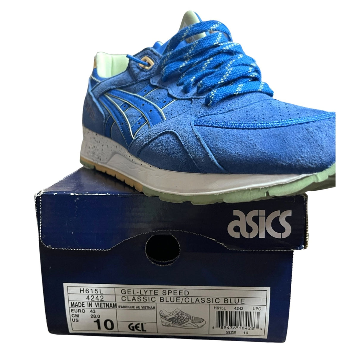 Asics Gel-Lyte Speed "Easter Pack" Classic Blue Sneakers Men's Size 10