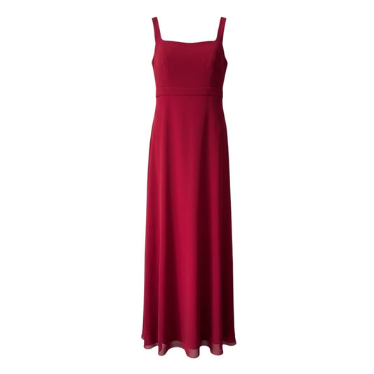 Alfred Angelo Red Sleeveless Chiffon Formal Gown Size 10 NWT