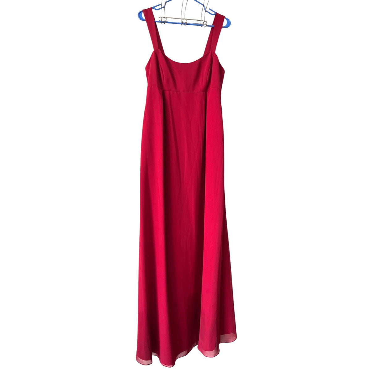 Alfred Angelo Red Sleeveless Chiffon Formal Gown Size 10 NWT