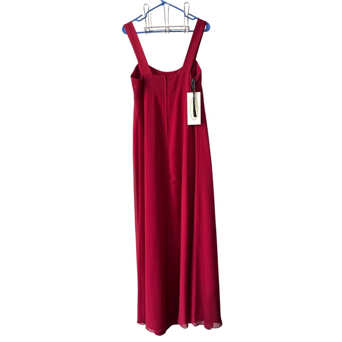 Alfred Angelo Red Sleeveless Chiffon Formal Gown Size 10 NWT
