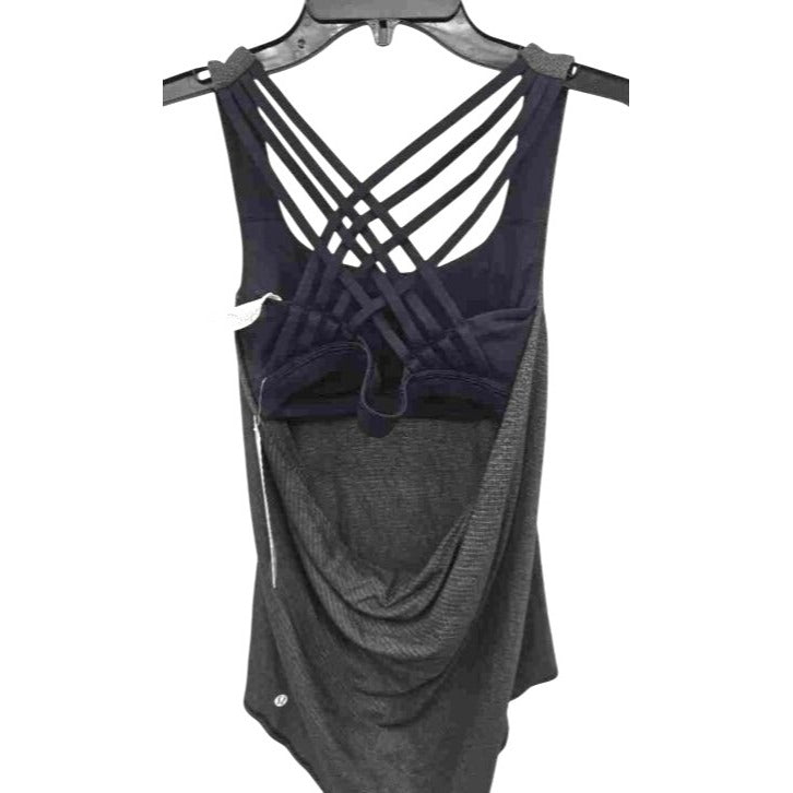 Lululemon Wild Tank With Draped Back & Strappy Bra Size 4