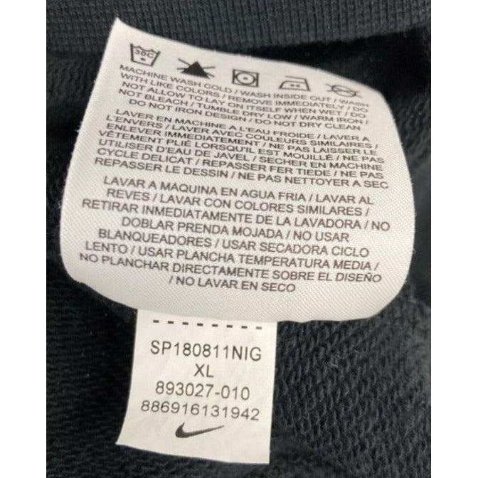 Men's Nike XL Black Hoodie