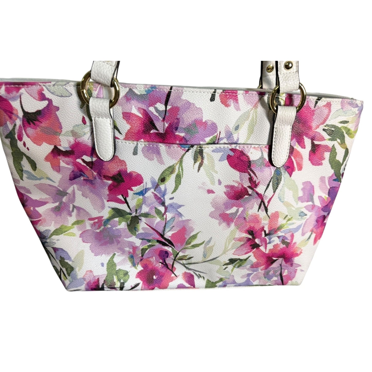 Liz Claiborne Floral Shoulder Purse Tote