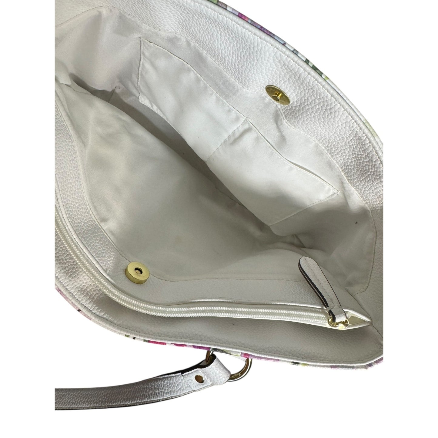 Liz Claiborne Floral Shoulder Purse Tote