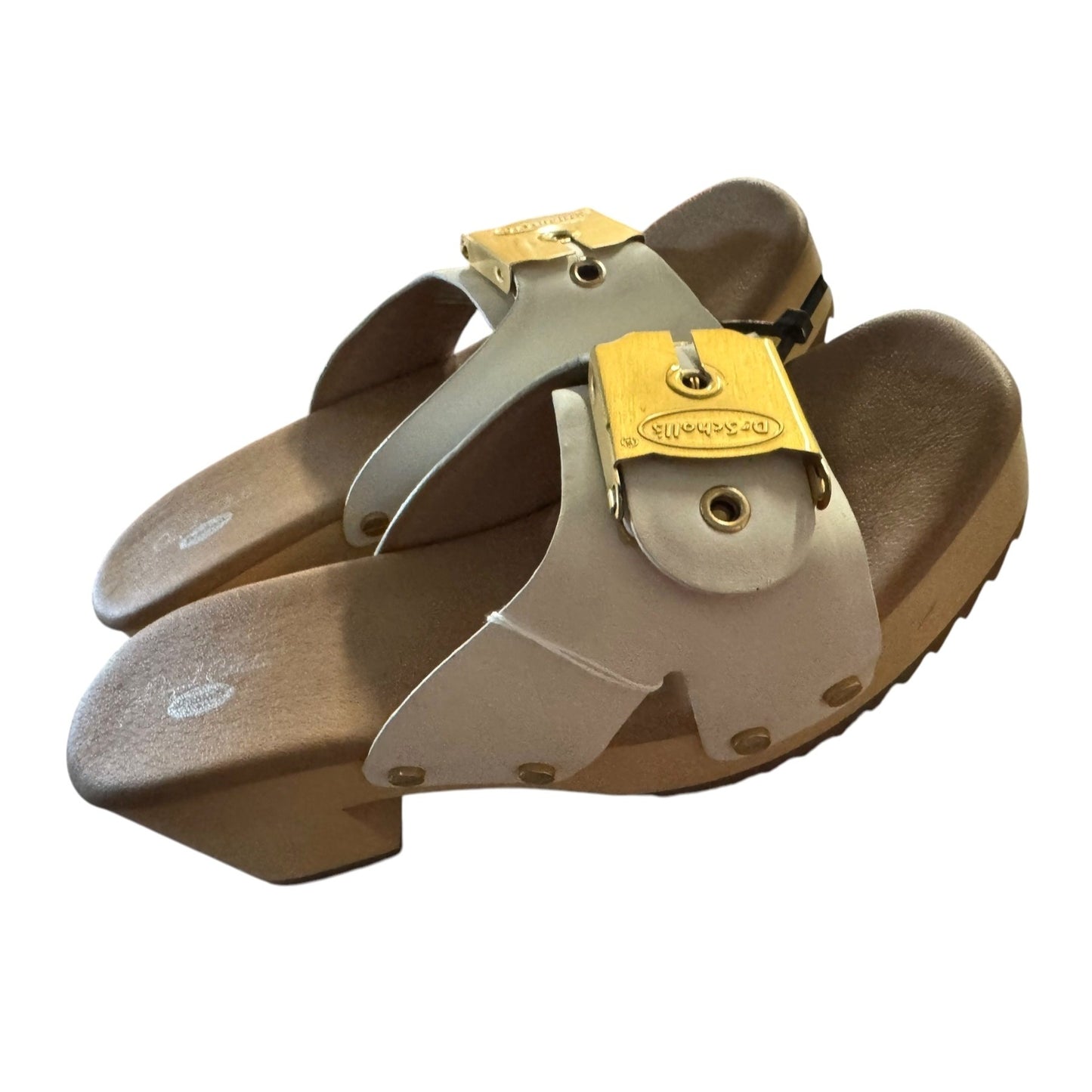 Dr. Scholls Womens Size 7 Leather Sandals Shoe
