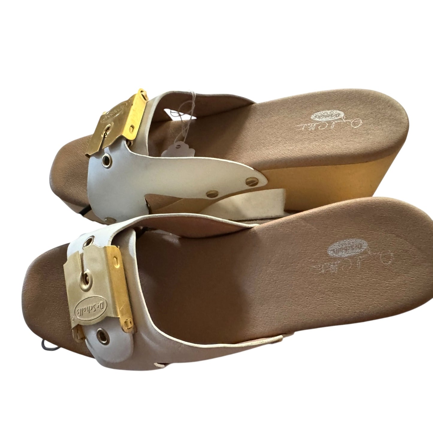 Dr. Scholls Womens Size 7 Leather Sandals Shoe