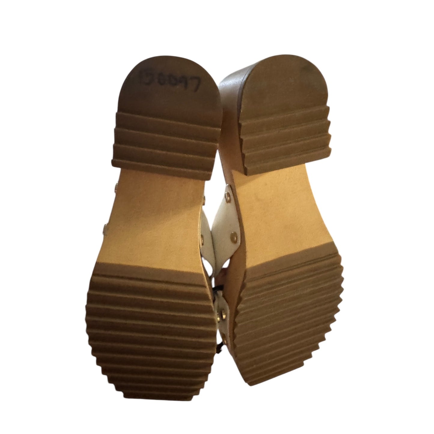 Dr. Scholls Womens Size 7 Leather Sandals Shoe
