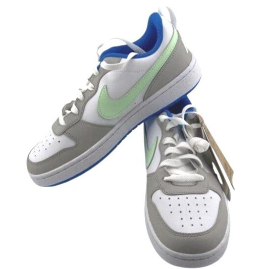 Nike Court Vision White/gray/green/blue Sneaker Athletic Shoe Boys 5.5 NWT