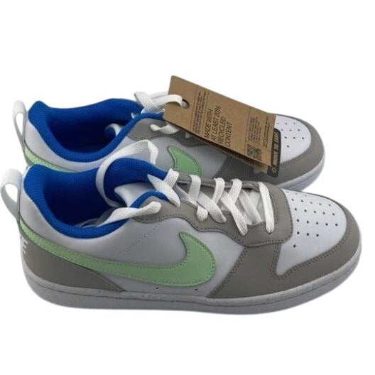 Nike Court Vision White/gray/green/blue Sneaker Athletic Shoe Boys 5.5 NWT