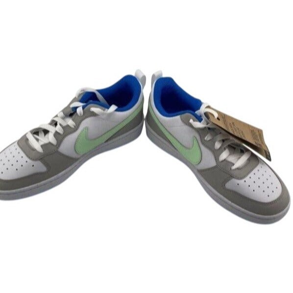 Nike Court Vision White/gray/green/blue Sneaker Athletic Shoe Boys 5.5 NWT