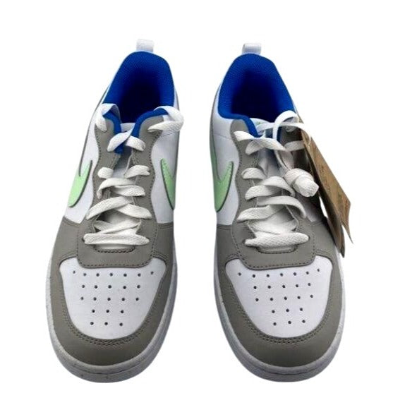 Nike Court Vision White/gray/green/blue Sneaker Athletic Shoe Boys 5.5 NWT