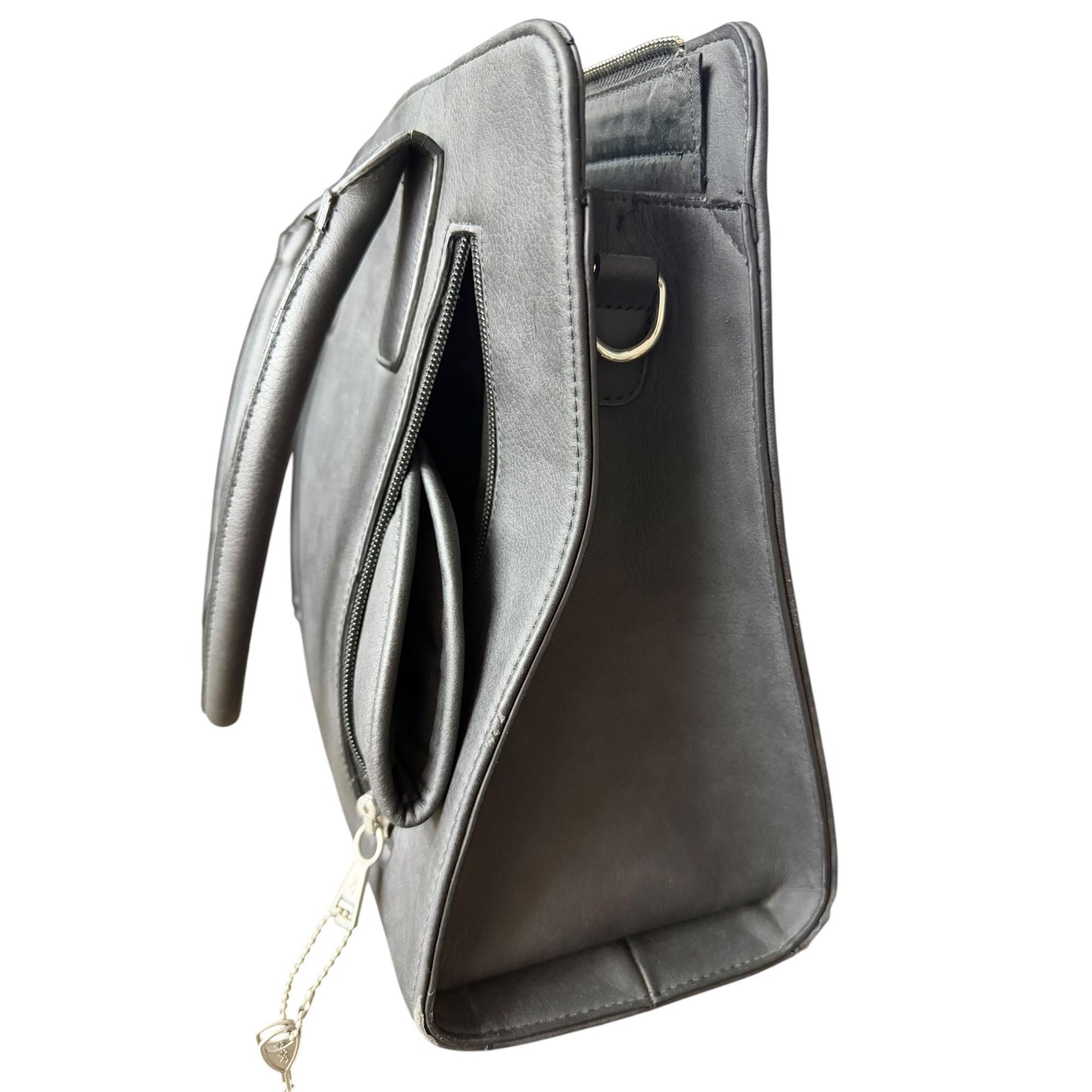 Browning Black Concealed Carry W/Locks Leather Shoulder Handbag