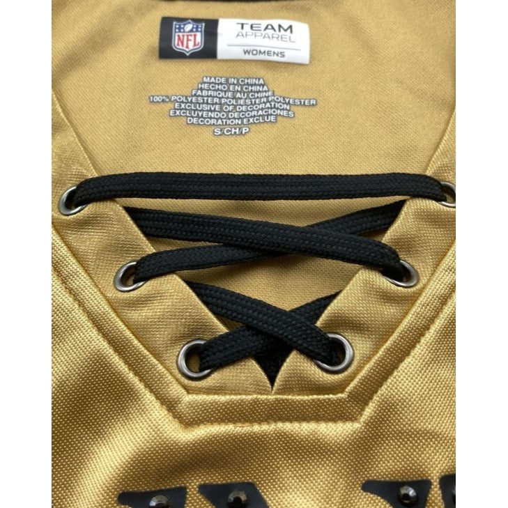 NFL Team Apparel Women's New Orleans Saints "Draft Me" Top Size Small